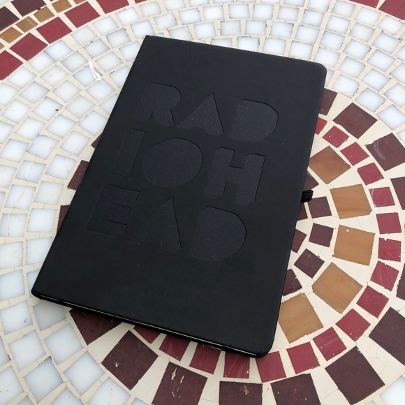Radiohead Paper Cut Debossed Notebook NEW - Picture 2 of 3